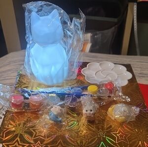 Cat LED Light and Painting Kit